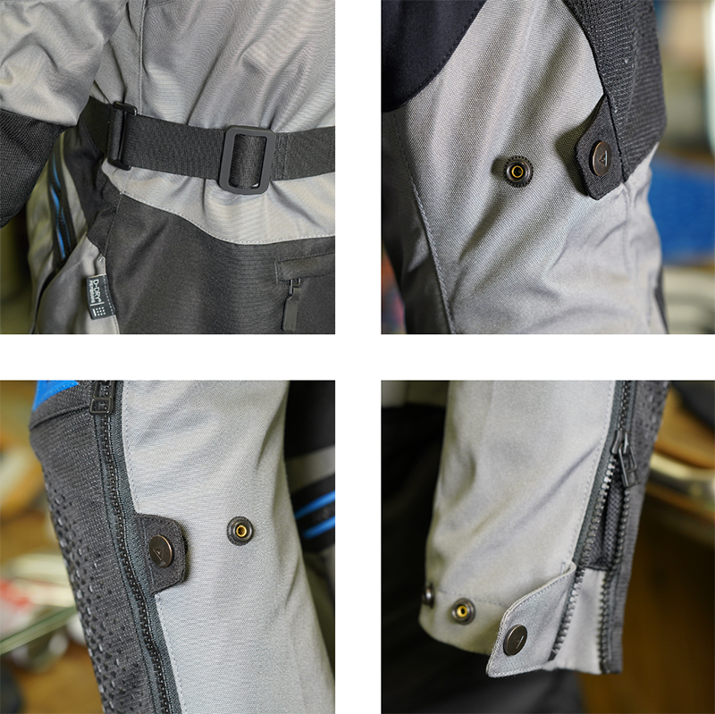 Dainese Gullfoss jacket adjuster detail